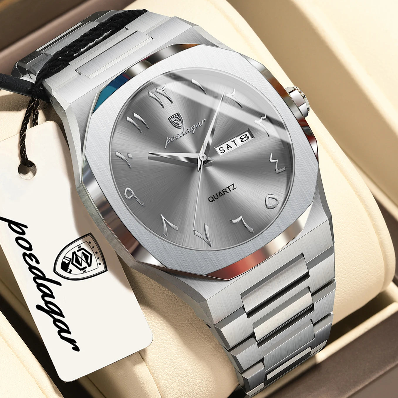 Reloj POEDAGAR 830 Acero Integrado