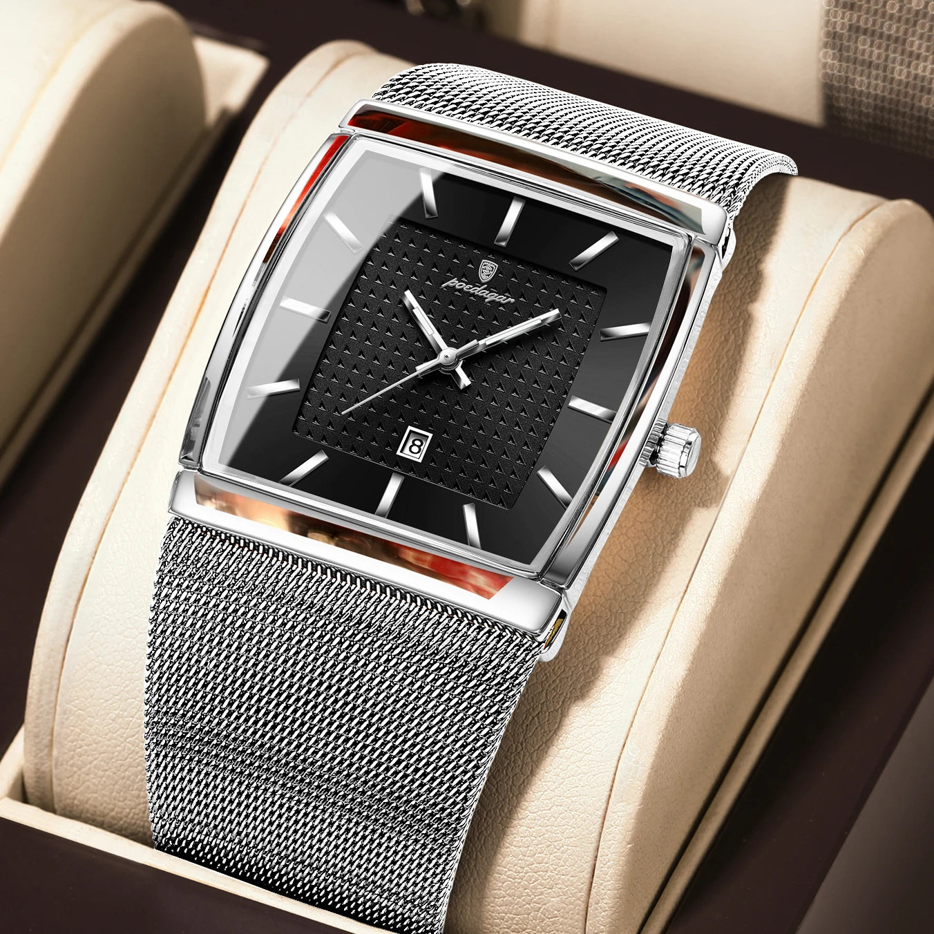 Reloj POEDAGAR 885 Rectangular