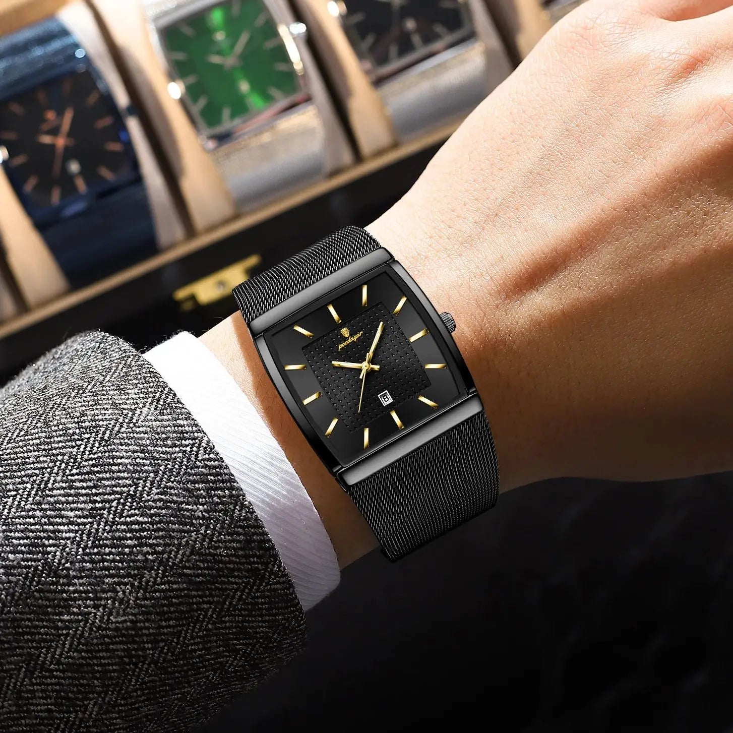 Reloj POEDAGAR 885 Rectangular