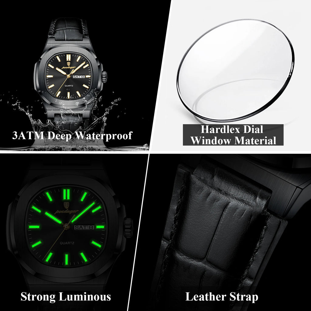 Reloj POEDAGAR 853 Cuero