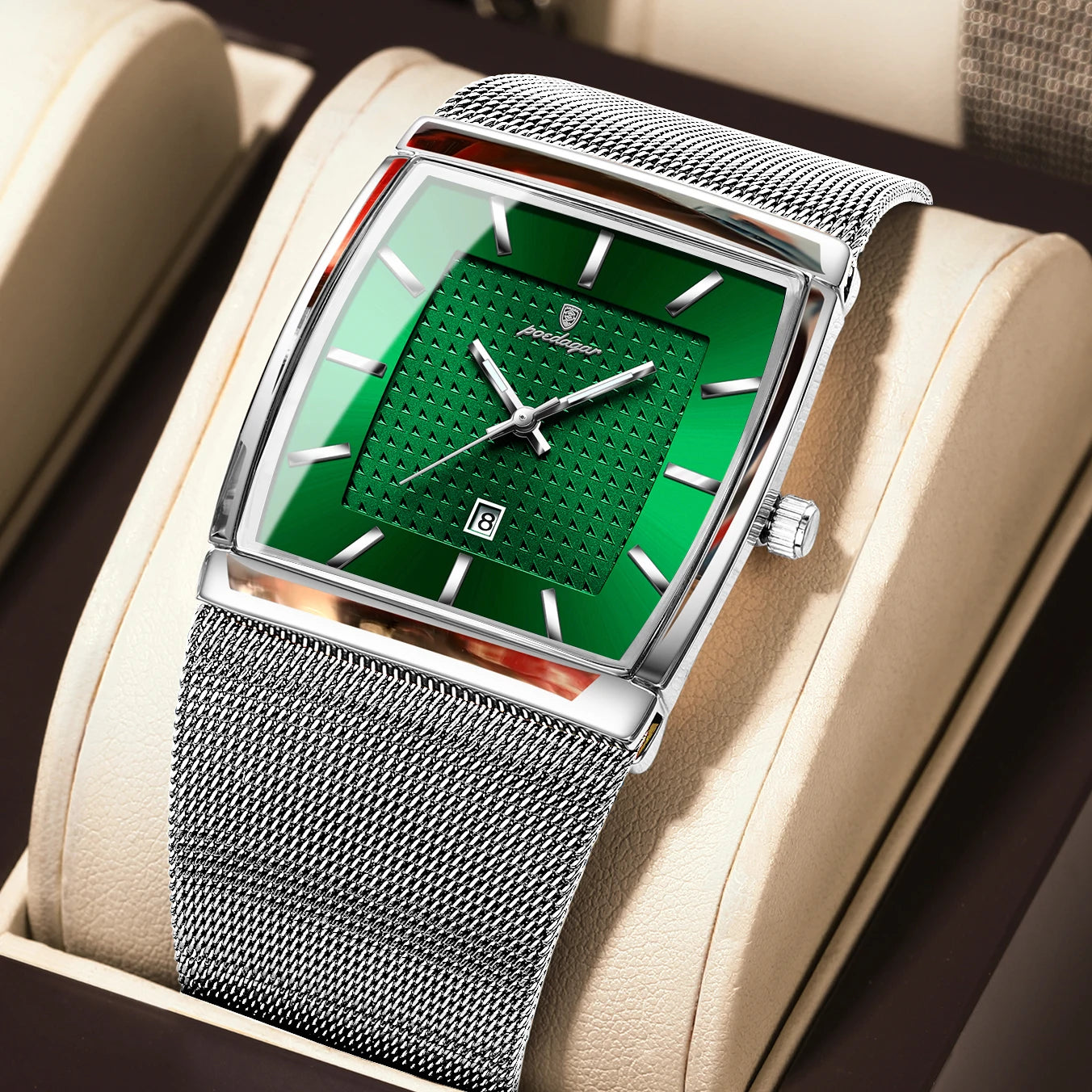 Reloj POEDAGAR 885 Rectangular