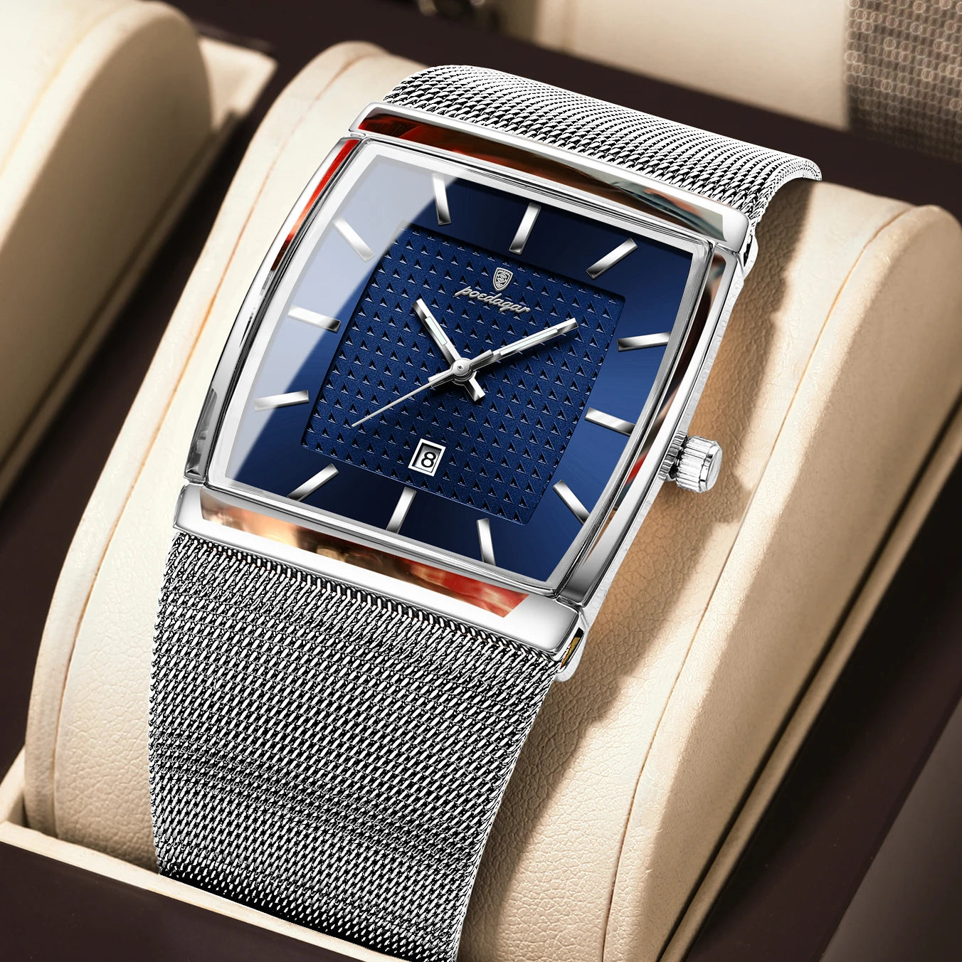 Reloj POEDAGAR 885 Rectangular