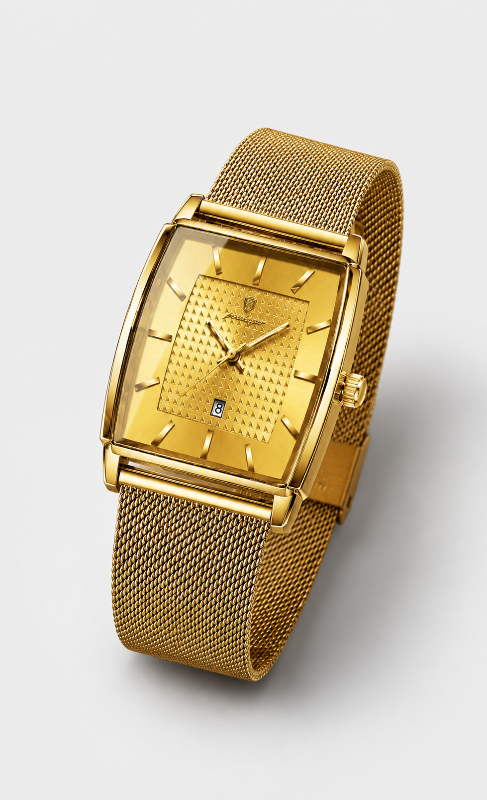 POEDAGAR 885 — Rectangular — Dorado — vista hero