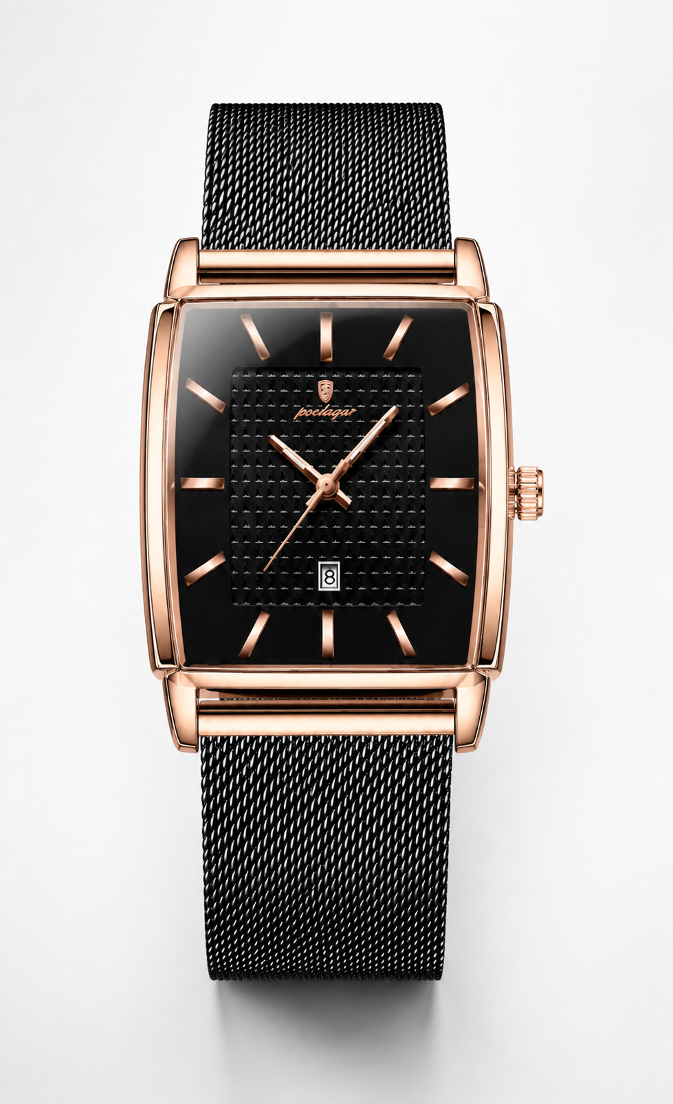POEDAGAR 885 — Oro rosa / Negro — Hero 01